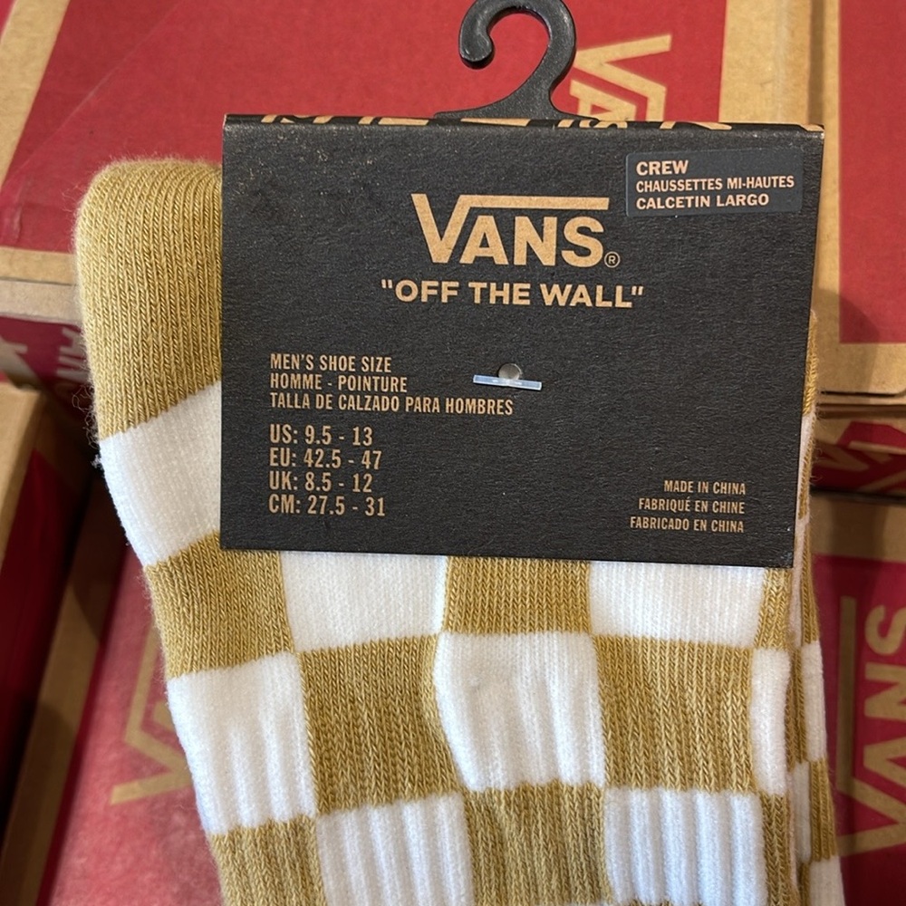 VANS "Off The Wall" socks Checkerboard 
NWT (1 pair) - Picture 14 of 16